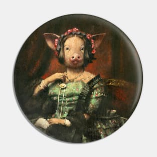 Victorian Mrs Pig Pin