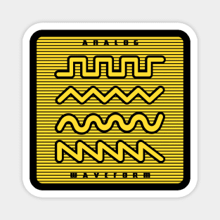 Synthesizer Waveform for Synth lover Magnet