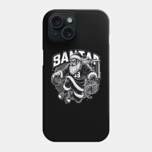 Santa Slam Dunk Merry Christmas Gift Phone Case