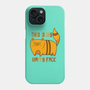 Angry cat Phone Case