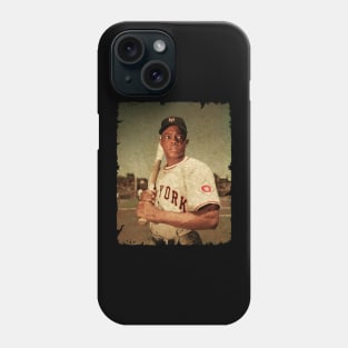 Willie Mays - Army (Korean War) Phone Case