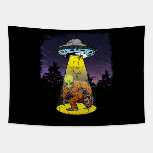 Bigfoot Is An Alien Tapestry