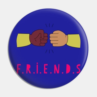 friends t_shirt Pin