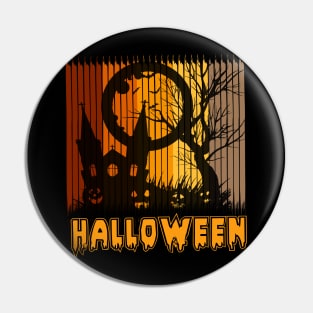 Halloween Vintage retro Pin