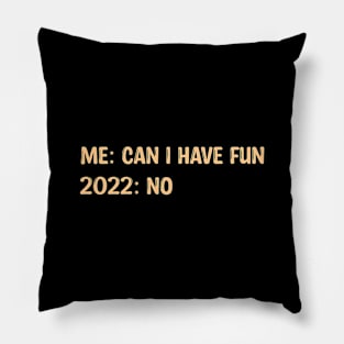 Covid joke Pillow