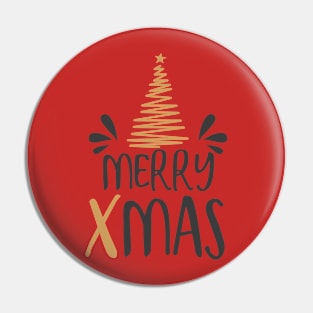 Merry Xmas Pin