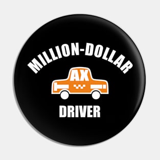 Million-dollar Taxi Driver Pin