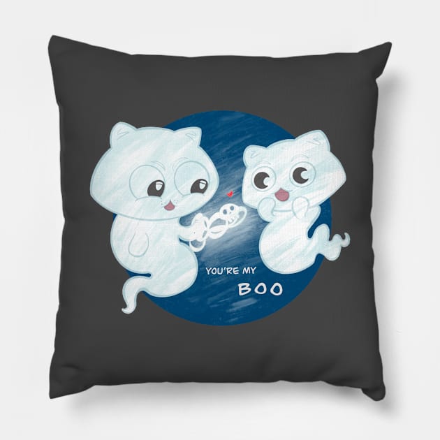 You’re my boo Pillow by Chaplo