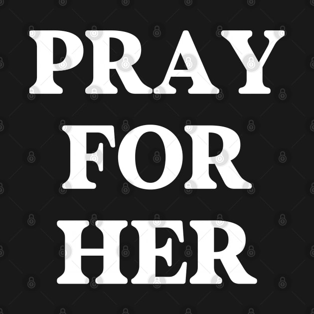 Pray for Her by Seaside Designs
