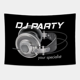 DJ Headphones, Party Specialist Tapestry