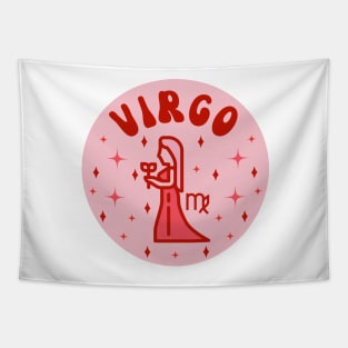 Virgo Zodiac Sign Tapestry
