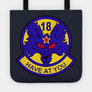 18th Aggressor Squadron Blue Foxes Tote