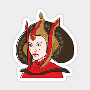 Padme in Weirdtural Reality Magnet