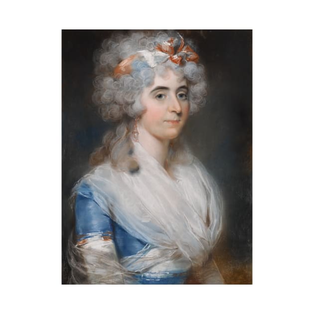 Portrait of Mrs George Turnor by John Russell by Classic Art Stall