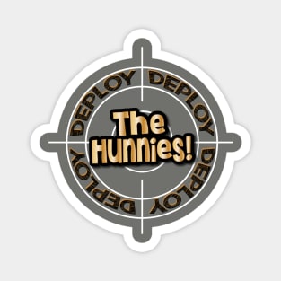 Deploy the Hunnies Target Logo Magnet