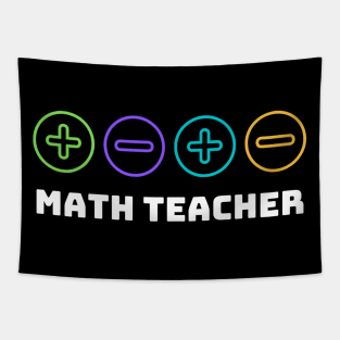 Math Teacher Tapestry