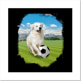 Dog Football Game Day Funny Team Sports Soccer' Sticker