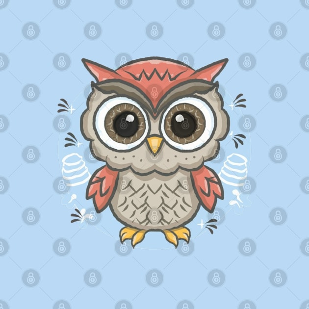 Cute Owl by Signum