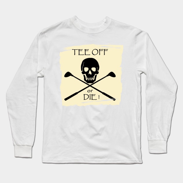 Golf Pirate Jolly Roger T-Shirt