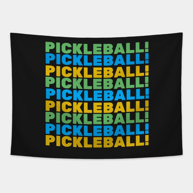 Pickleball! Tapestry by Fanu2612