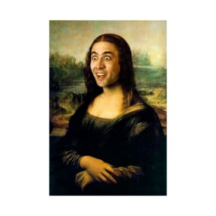 Mona Lisa ~ Nicolas Cage T-Shirt