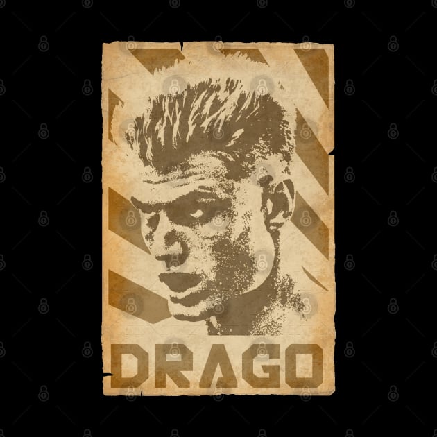 Ivan Drago Retro Propaganda by Nerd_art