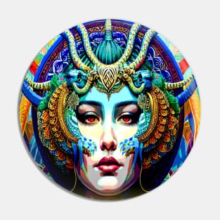 Beautiful Fierce Goddess Energy Pin