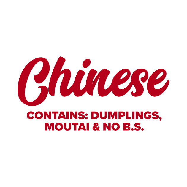 Chinese by MessageOnApparel