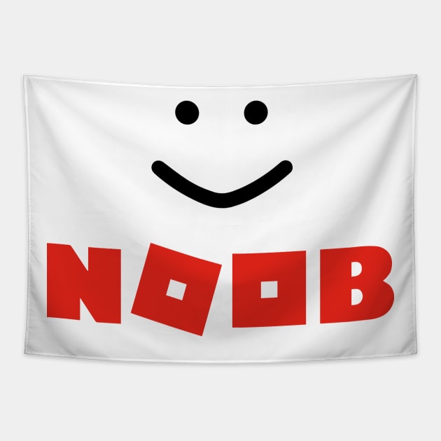 RBX NOOB SMILE Tapestry by Planet of Tees