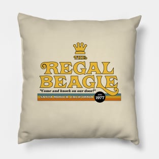 The Regal Beagle Pillow