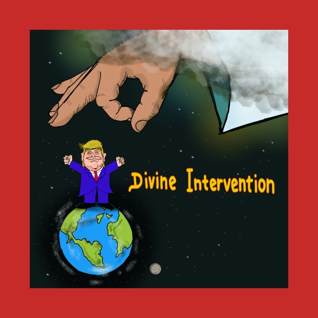 Trump Divine Intervention by wolfmanjaq