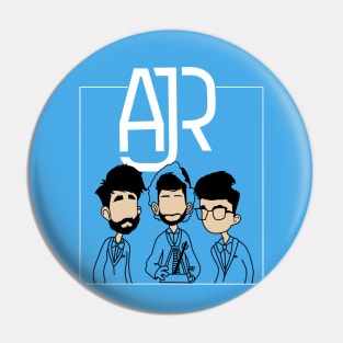 AJR Cartoons Pin