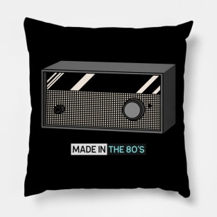 Made In The 80s - Vintage Retro Pillow