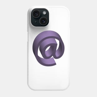 At symbol Phone Case