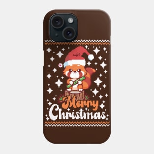 Merry Christmas Redpanda Phone Case