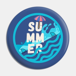 Hello summer team Pin