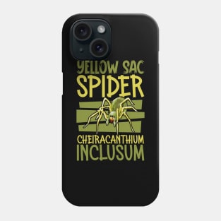 Yellow Sac Spider Phone Case