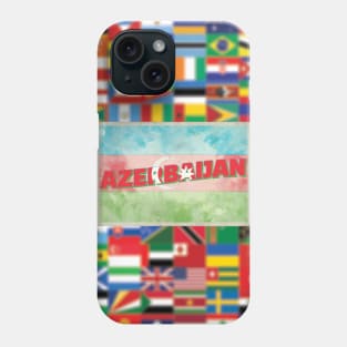 Azerbaijan Vintage style retro souvenir Phone Case