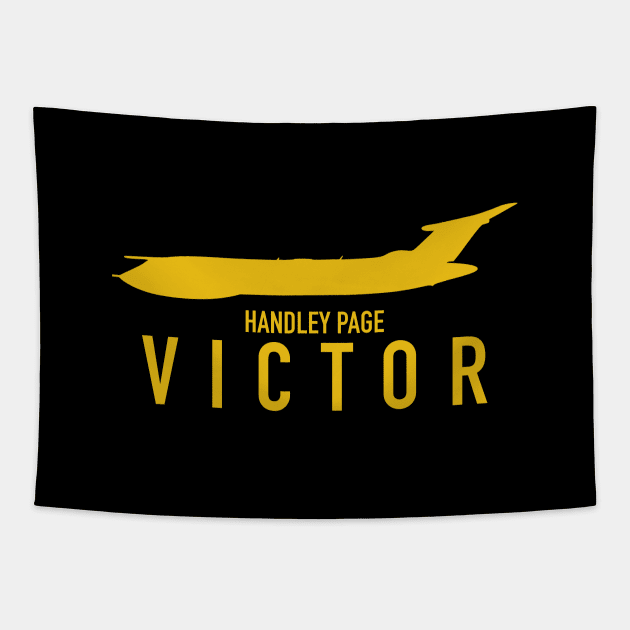 RAF Victor Tanker Tapestry by Tailgunnerstudios