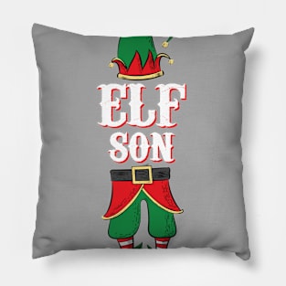 Elf Son - Matching Family Christmas Premium design Pillow