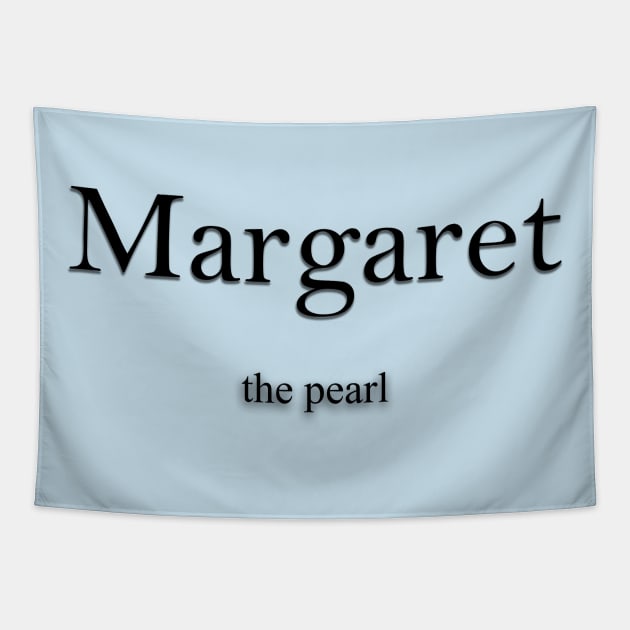 Margaret Name meaning Tapestry by Demonic cute cat