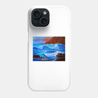 Blue Ocean Waves Phone Case