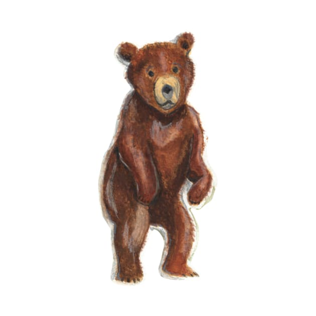 WATERCOLOR LITTLE BEAR by fromnanni