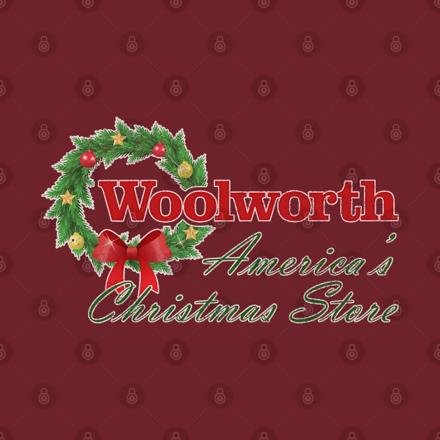 Distressed Woolworth's, America's Christmas Store by Tee Arcade