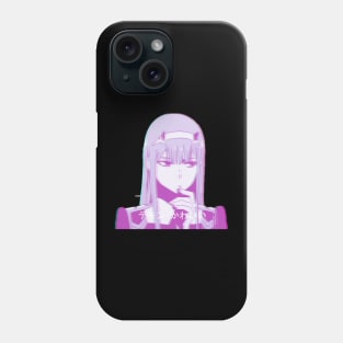 Zero Two Glitch Phone Case