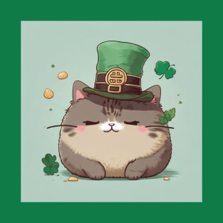 A cute leprechaun kitten T-Shirt