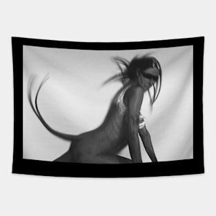 Modern Instincts B&W Tapestry