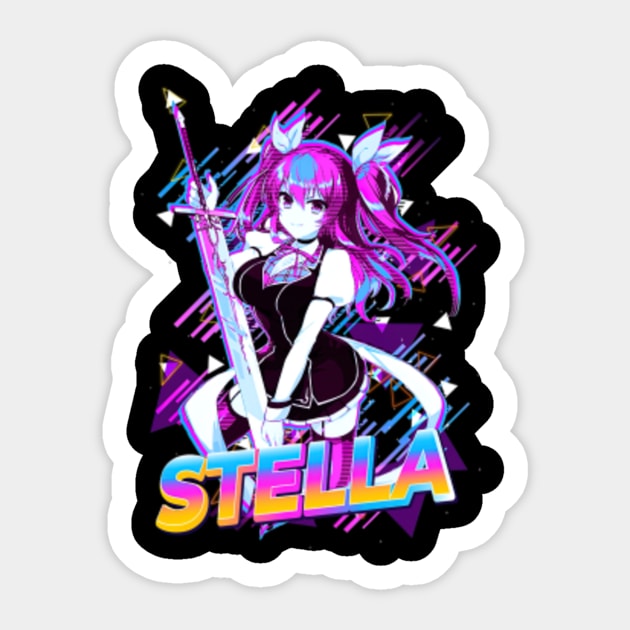 Rakudai Kishi no Cavalry - Stella Vermillion Sticker for Sale by