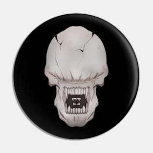 Xeno Skull Pin