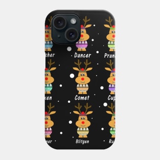 Cute Christmas Reindeer Phone Case